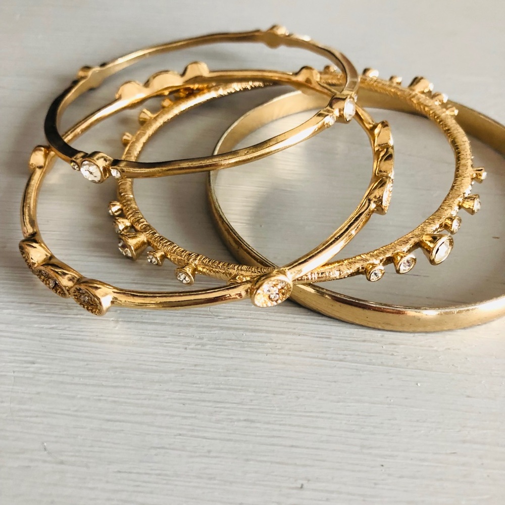 Gold fashion bracelets